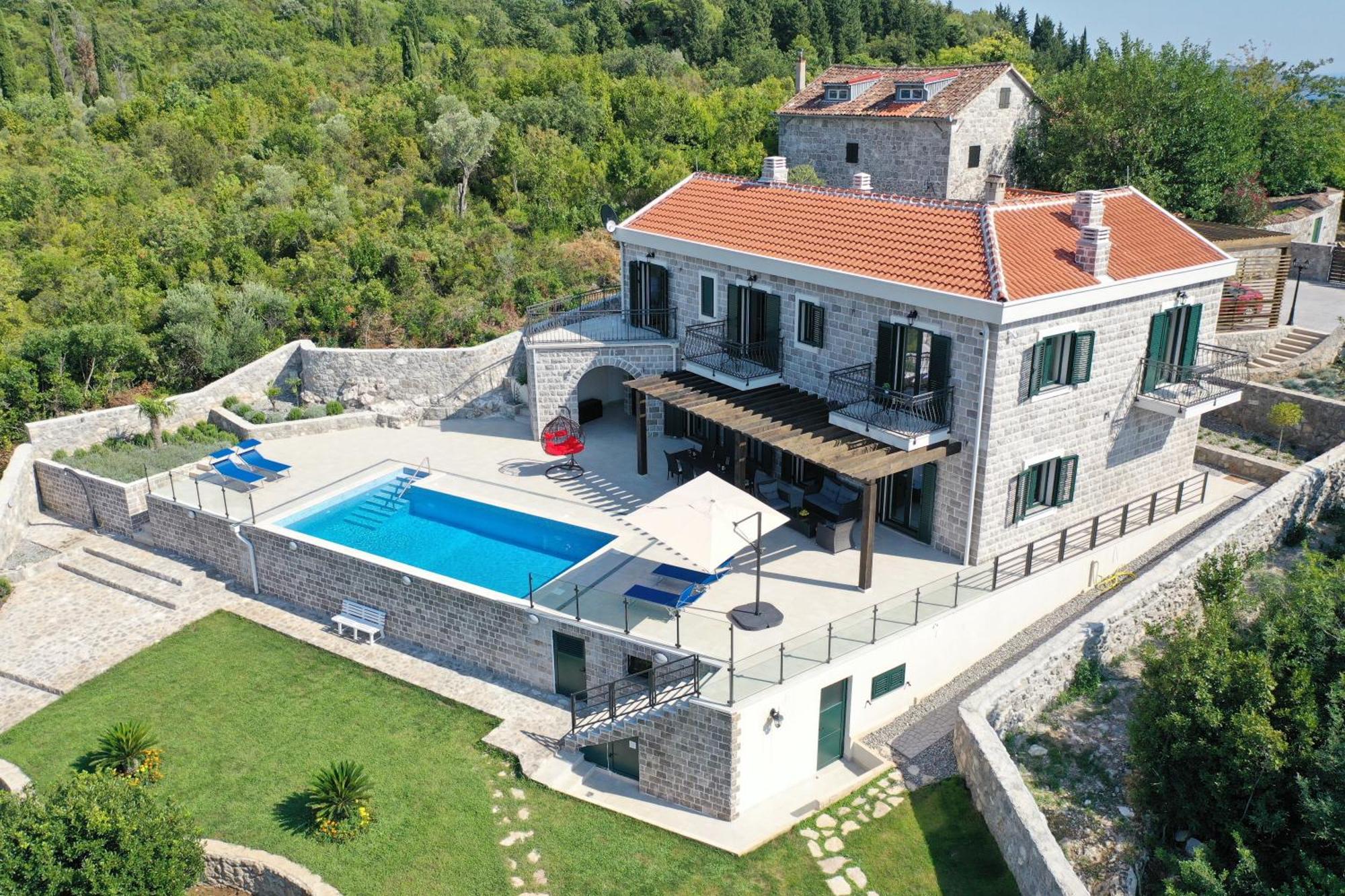 Villa Vista Azzurra Tivat Zewnętrze zdjęcie