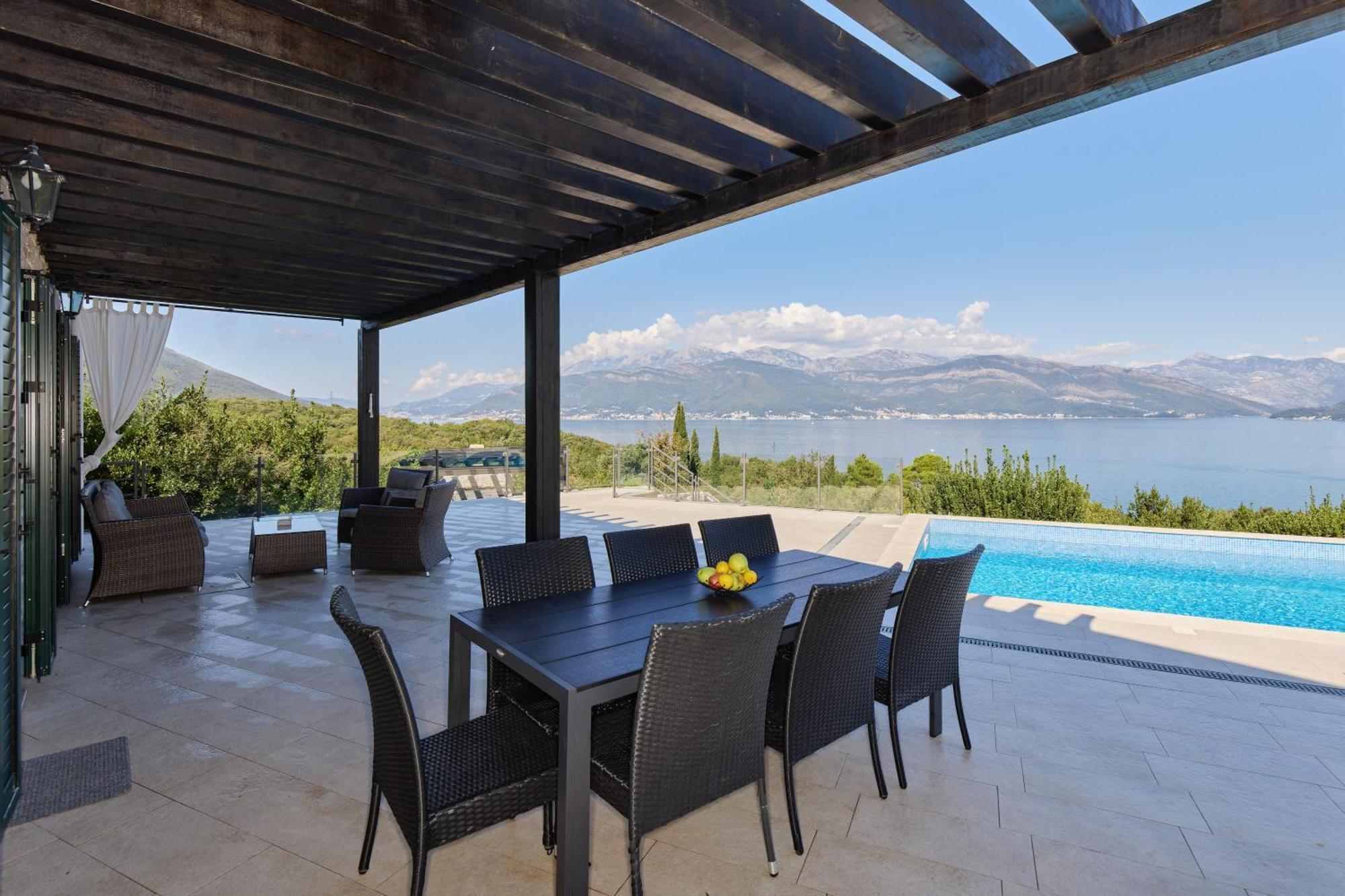 Villa Vista Azzurra Tivat Zewnętrze zdjęcie
