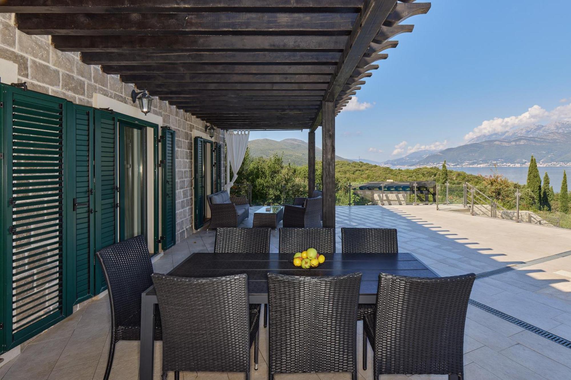 Villa Vista Azzurra Tivat Zewnętrze zdjęcie