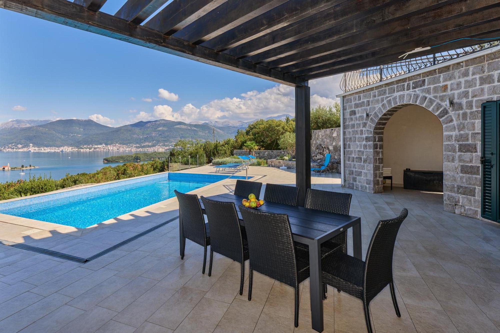 Villa Vista Azzurra Tivat Zewnętrze zdjęcie